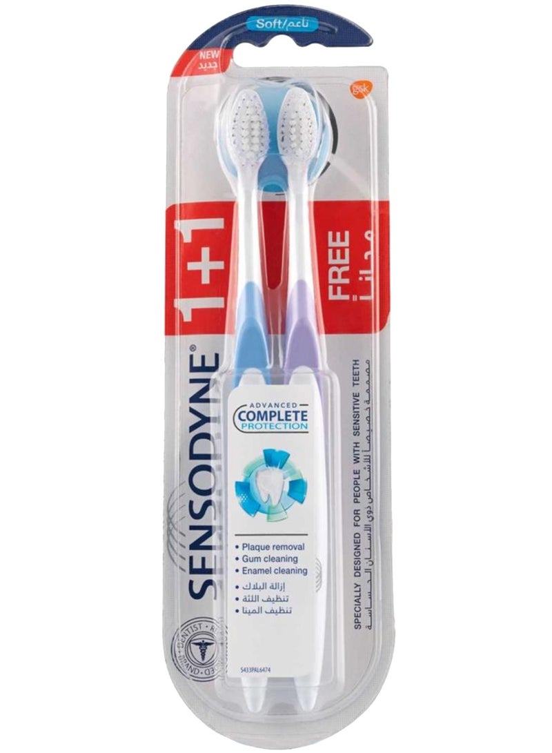 Sensodyne Soft Complete Care 1+1 Gift Toothbrush